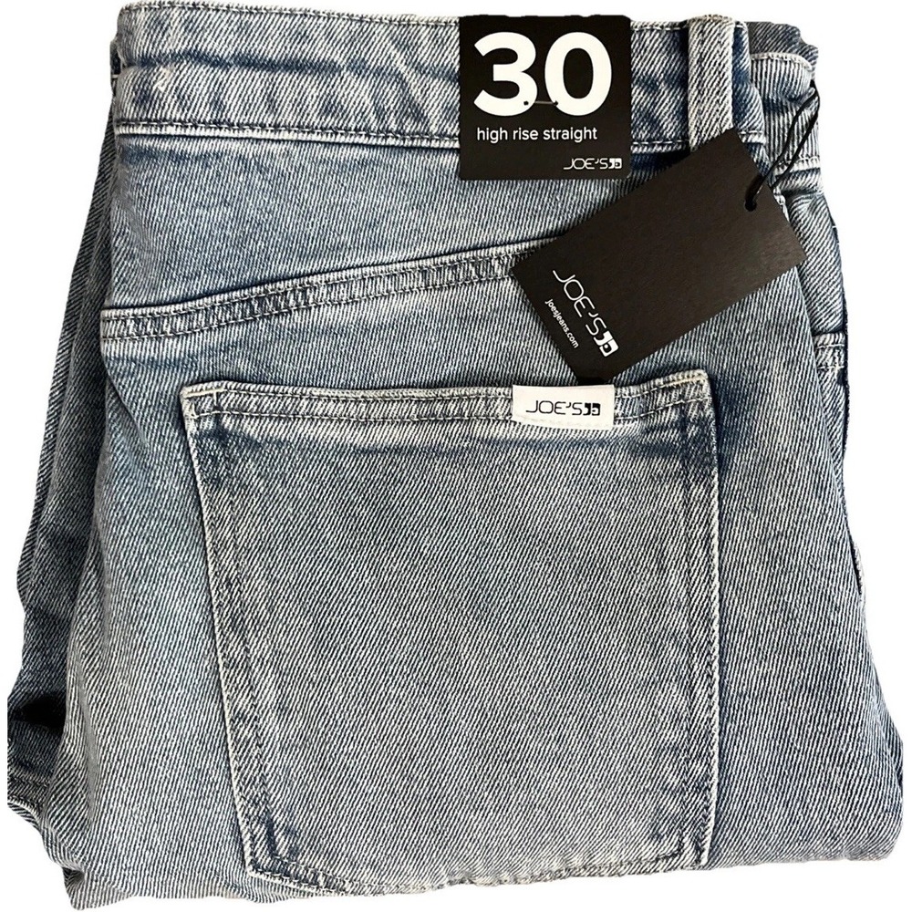 Joe's Women's Denim Jeans 30 Blue High Rise Straight Leg‎ Cabincore 10 Ranch
